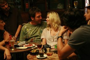 Javier Bardem, Lloll Bertran, Joel Joan, Scarlett Johansson, and Sílvia Sabaté in Vicky Cristina Barcelona (2008)