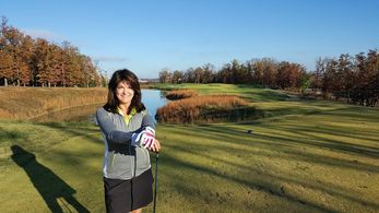 Birthday golf, November 3, 2015
