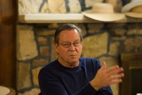 Daniel Blake Smith speaking about Texas Heart at Albuquerque Film Festival