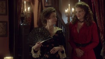 Lorry Ayers and Diana Bentley in Murdoch Mysteries (2008)