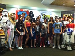 Disney Starwars Event at Children's Hospital Disney Kids