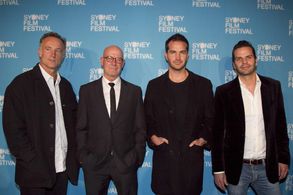 Sebastien Guy, Gary Sweet, and Christian Clark in Nerve (2013)