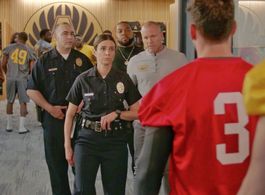 Alexandra Fatovich as Officer Taylor in 