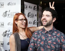 Stephanie Drapeau and Nicholas Rutherford at Austin Film Festival (2016)