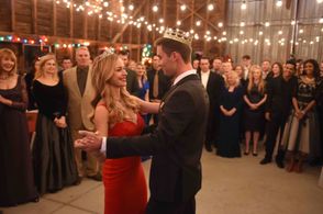 Alexis Knapp and Callum Alexander in My Christmas Prince (2017)