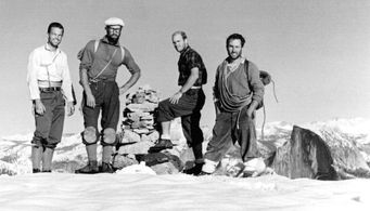 Chuck Pratt, Tom Frost, Yvon Chouinard, and Royal Robbins
