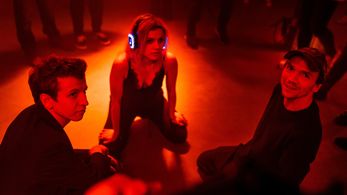 Jan Komasa while filming THE HATER