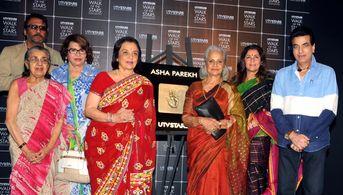 Jackie Shroff, Helen, Jeetendra, Dimple Kapadia, Asha Parekh, and Waheeda Rehman