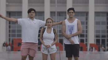 Ethel Booba, Hiro Peralta, and Juancho Trivino in Road Trip (2017)