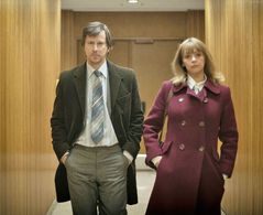 Lisa McGrillis and Lee Ingleby
