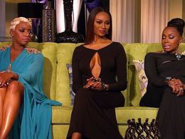 Cynthia Bailey, NeNe Leakes, and Phaedra Parks in The Real Housewives of Atlanta (2008)