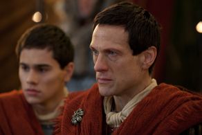 Simon Merrells and Christian Antidormi in Spartacus (2010)