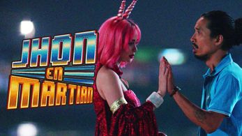 Arci Muñoz and Pepe Herrera in Jhon en Martian (2019)