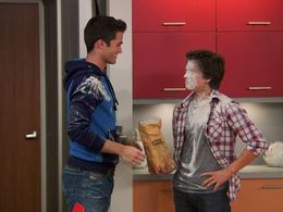 William Brent and Spencer Boldman in Lab Rats (2012)