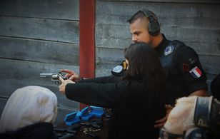 For the purposes of my next feature series, CASH ROAD, little preparation of the actress Valeska PASAJERA and my technic