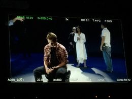 On set photo from Something Like Summer