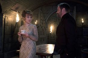 Mark Sheppard and Ruth Connell in Supernatural (2005)