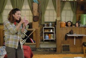 Mary Scheer, Skai Jackson, and Nina Lu in Bunk'd (2015)