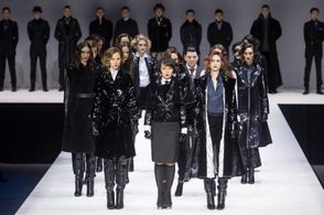 Angel Pai leading the military finale march for Malan Breton at Madison Square Garden