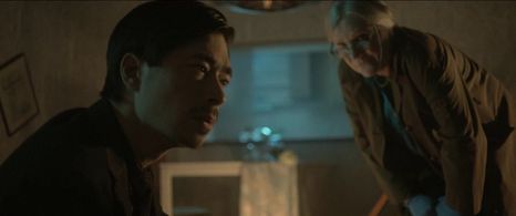 Ulla Skoog and Kristofer Kamiyasu in When Suckerfish Collide (2014)