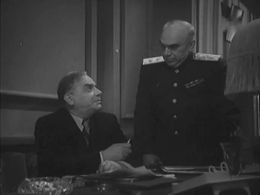 Aleksandr Cheban and Aleksey Gribov in Sekretnaya missiya (1950)