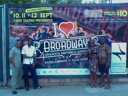 In San Salvador, El Salvador, Central America with Lakai Worrell, Kevin Joseph and Dina Wright-Joseph