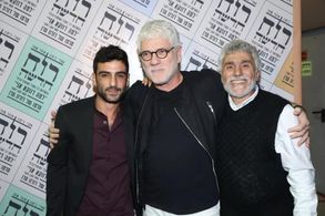 Doron Eran and Imri Biton at an event for A New Spirit (2017)