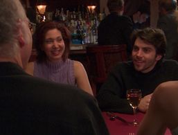 Christopher Thornton and Holly Wortell in Curb Your Enthusiasm (2000)