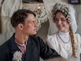 Evgeniy Tkachuk and Darya Ursulyak in And Quiet Flows the Don (2015)