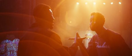 Stephen Cofield Jr. and Jequrey Slaton in M.I.D NOTES (2022)