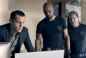 John Griffin, Shemar Moore, Kenny Johnson in still from SWAT, ep 510