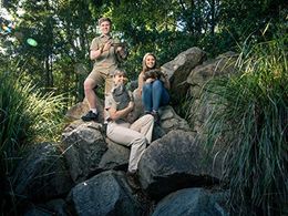 Terri Irwin, Bindi Irwin, and Robert Clarence Irwin in Crikey! It's the Irwins (2018)