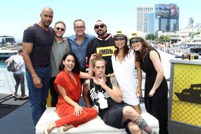 Ming-Na Wen, Kevin Smith, Henry Simmons, Clark Gregg, Iain De Caestecker, Jason Mewes, Chloe Bennet, and Elizabeth Henst