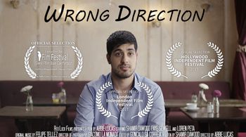 Shamir Dawood, Faye Sewell, Loren Peta, Geneviève Capovilla, Tom Medcalf, Rina Takasaki and Ashley Tucker in Wrong Direc