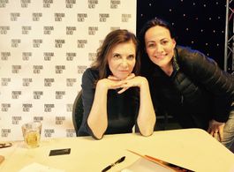 Ingibjörg Reynisdóttir with Ivana Chubbuck, one of the foremost acting coach in L.A. Picture taken in Chopenhagen 2017.