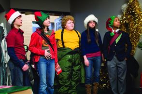 Dyllan Christopher, Quinn Shephard, Brett Kelly, Gia Mantegna, and Tyler James Williams in Unaccompanied Minors (2006)