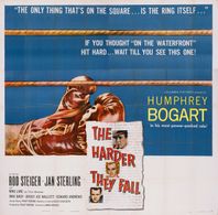 Humphrey Bogart, Rod Steiger, and Jan Sterling in The Harder They Fall (1956)