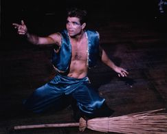 Puck from A Midsummer Night's Dream--The Globe Playhouse