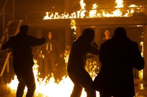 Sabela Arán and Simón Ramos in The Longest Night (2022)