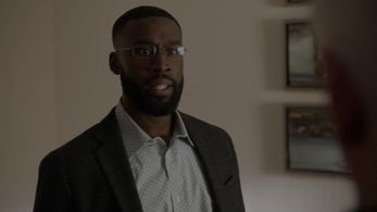 Mark Harmon, Sean Murray, and Tosin Morohunfola in NCIS (2003)