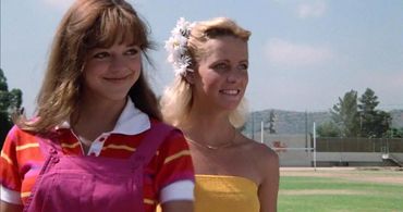 Kirsten Baker and Deborah Richter in Midnight Madness (1980)