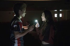 Damon J. Gillespie and Auli'i Cravalho in Rise (2018)