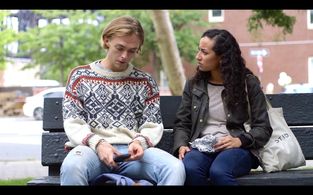 A still from the webseries 'Split Ends' that Rafe worked on in 2018.