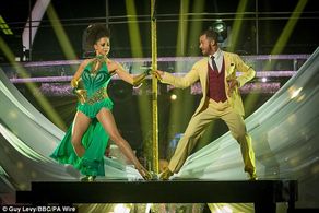 Natalie Gumede in Strictly Come Dancing - 2013