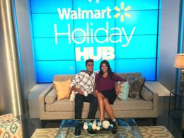 On set with Miss Universe Runner Up Janine Tugonon