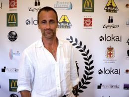 Actor Crispian Belfrage at the Spain Premier of 