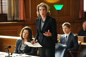 Christine Baranski, Matt Czuchry, and Bianca Amato in The Good Wife (2009)