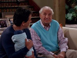 Scott Baio and Garry Marshall in See Dad Run (2012)