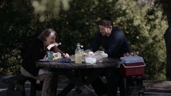 Clark Freeman and Annette O'Toole in WE GO ON