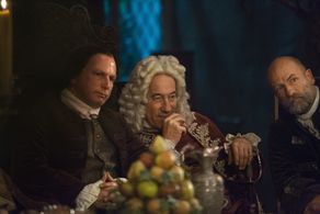 Simon Callow, Gary Lewis, and Graham McTavish in Outlander (2014)